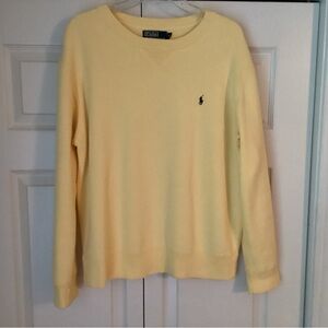 Ralph Lauren Soft Yellow Crewneck